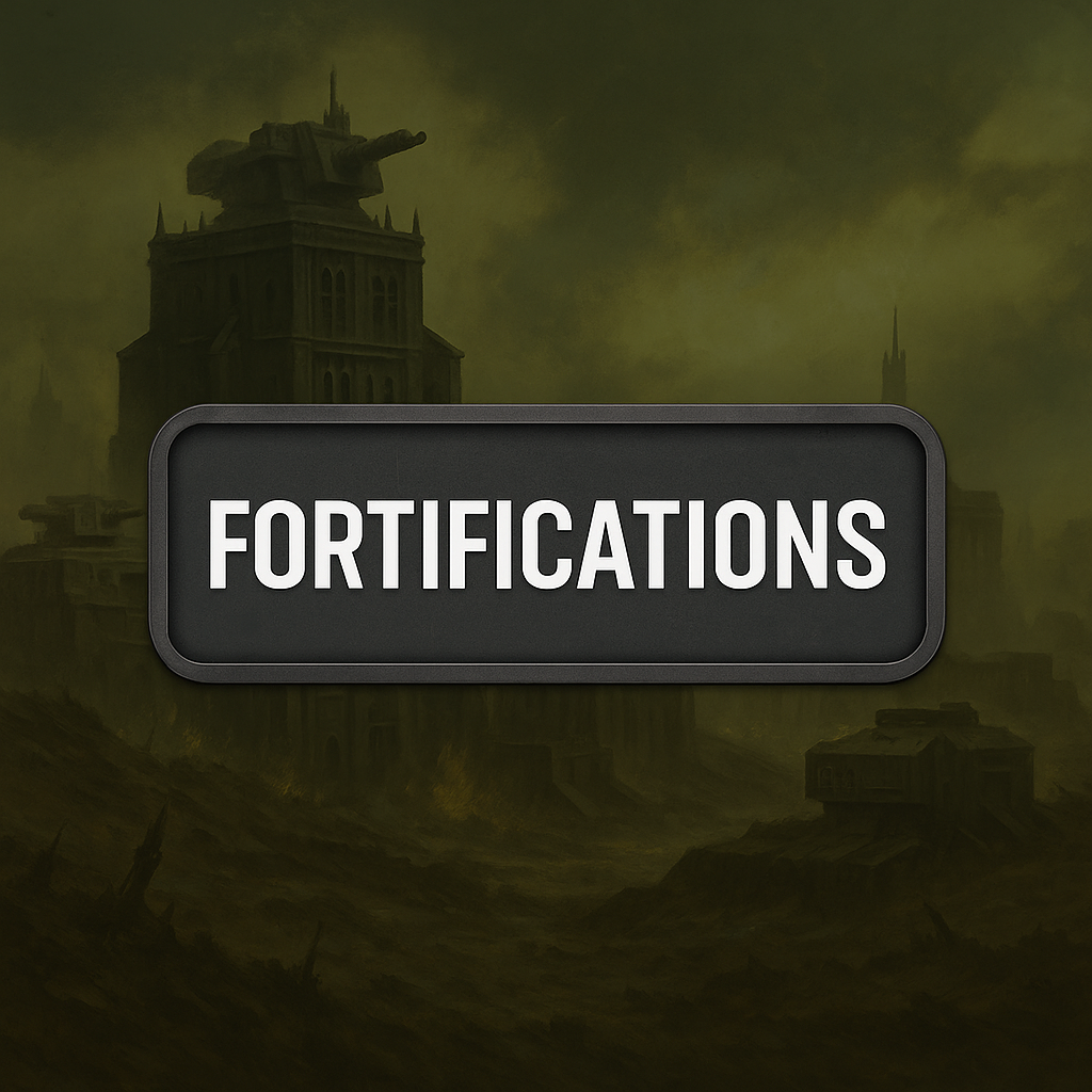 Fortifications button