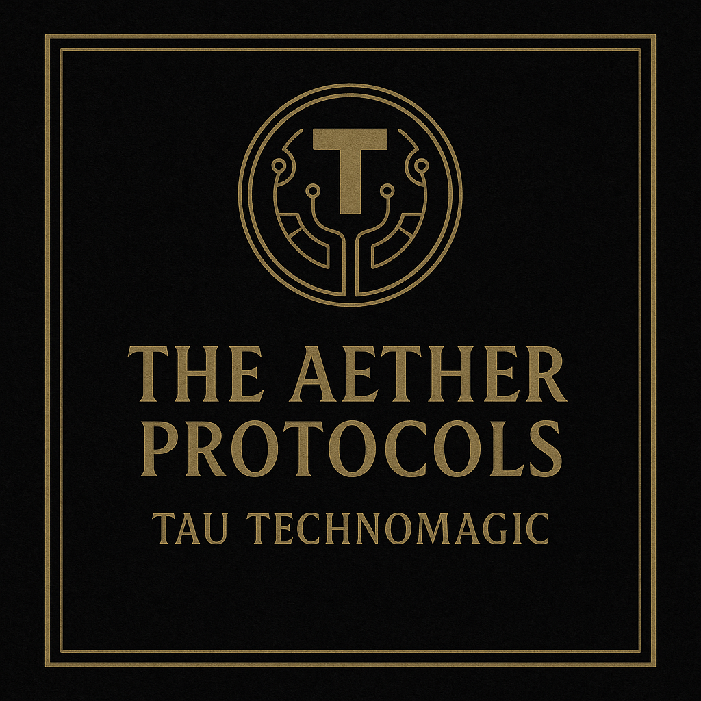 The Aether Protocols button