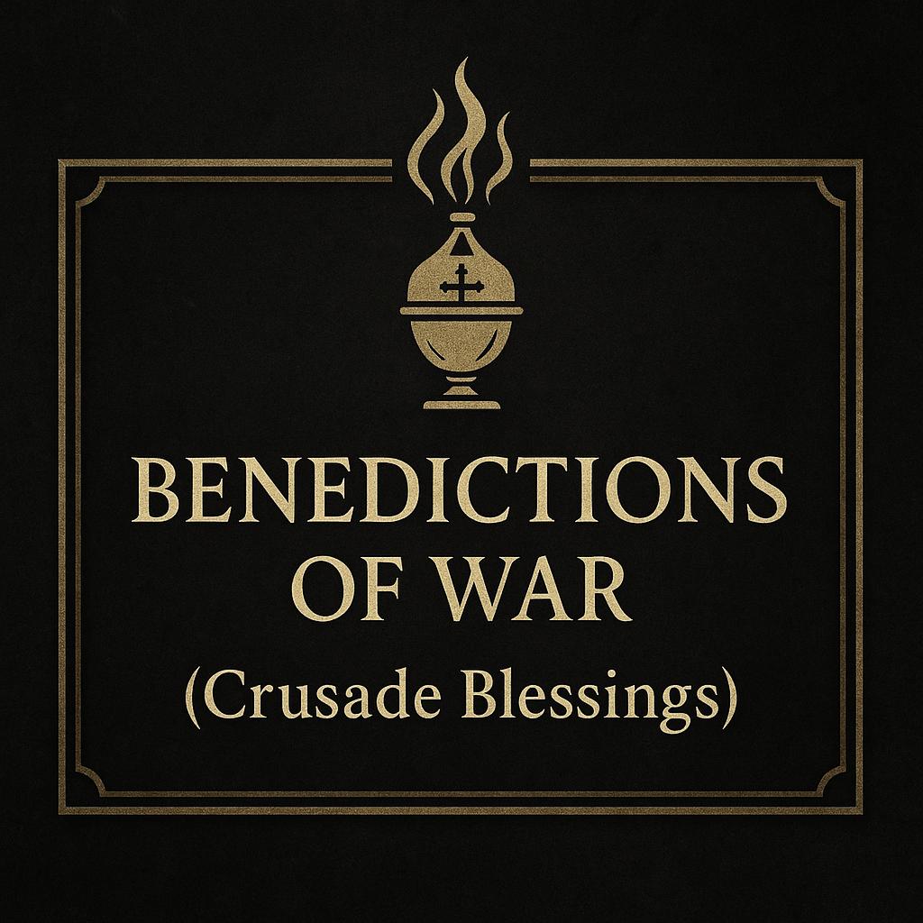 Benedictions of War button