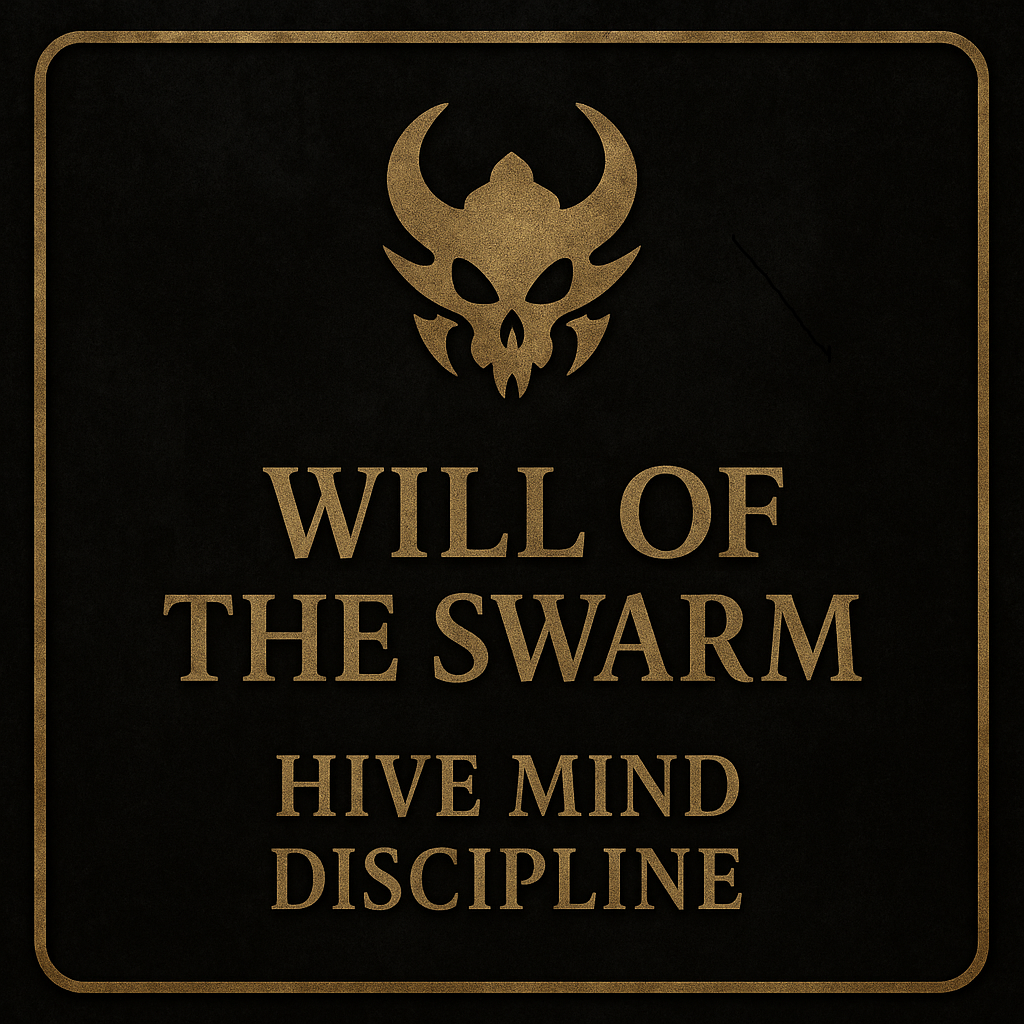 Will of the Swarm button